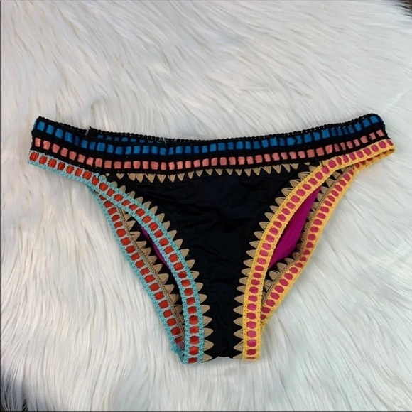 NWOT Bar III Be Weave It Bikini Bottom Small - Picture 8 of 10